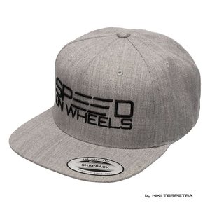 FUTURUM Snapback Cap SPEED ON WHEELS Grey