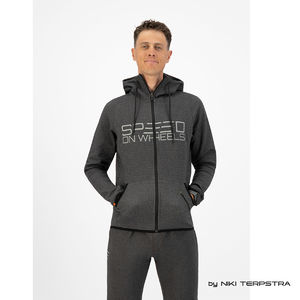 FUTURUM Tech Hoodie SPEED ON WHEELS Dark Grey