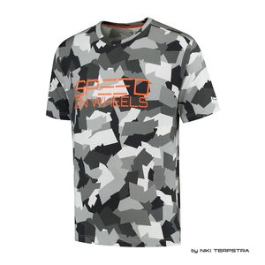 FUTURUM T-Shirt SPEED ON WHEELS Limited Camo Grey