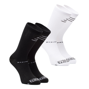 FUTURUM Socks SPEED ON WHEELS White/black
