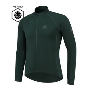 FUTURUM JONA Merino Jersey Long Sleeve Men   Green