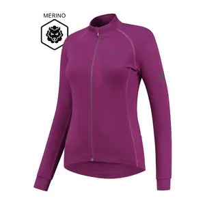 FUTURUM ROSA Merino Jersey Long Sleeve Women Pink